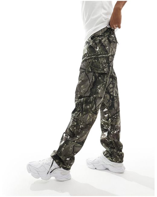 Sixth June White Cargos Trousers for men