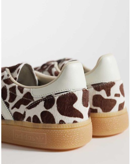 Adidas Originals Brown Handball Spezial Trainers for men