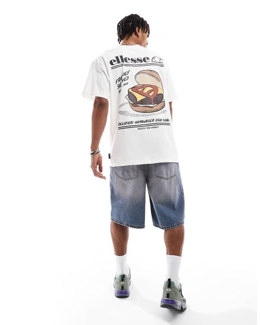 Ellesse White Byronso T-shirt for men