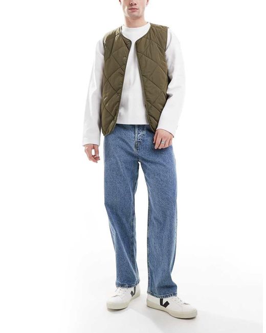 Jack & Jones Blue Alex Baggy Jeans for men