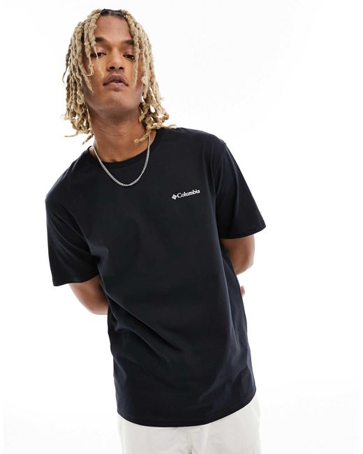 Columbia – barton springs – t-shirt in Blue für Herren