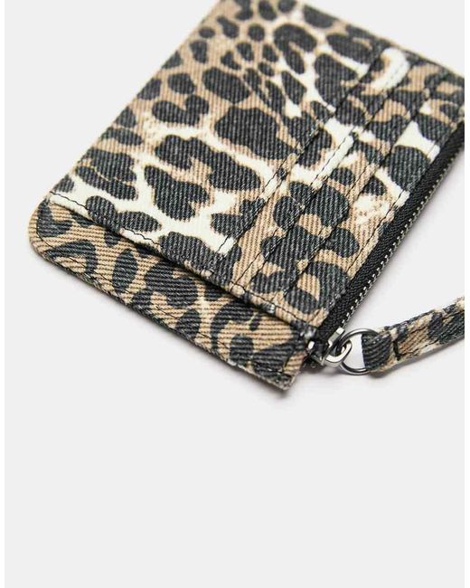 Pull&Bear Multicolor Leopard Print Card Holder
