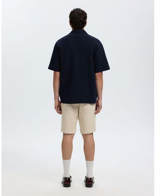 SELECTED Sweatshirt in het Blue voor heren