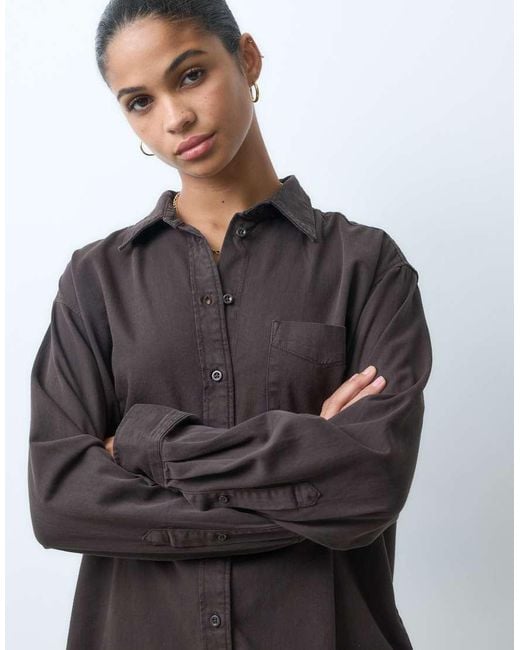 Gap Black Long Sleeve Overshirt