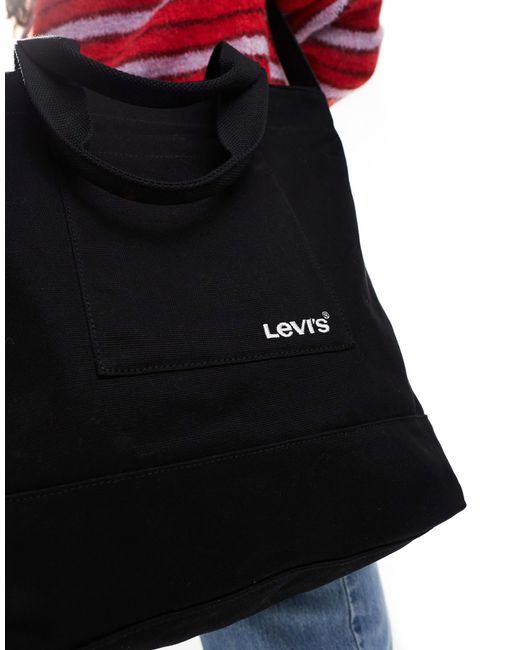 Levi's Blue Icon Tote Bag With Logo