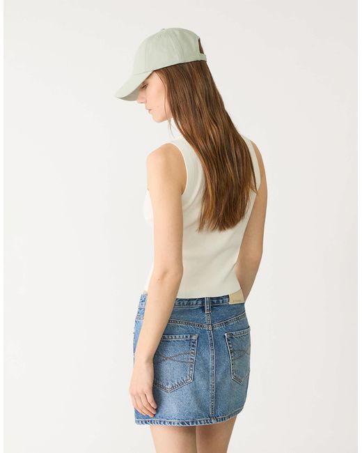 Stradivarius Blue – d60 – kurzer jeansrock