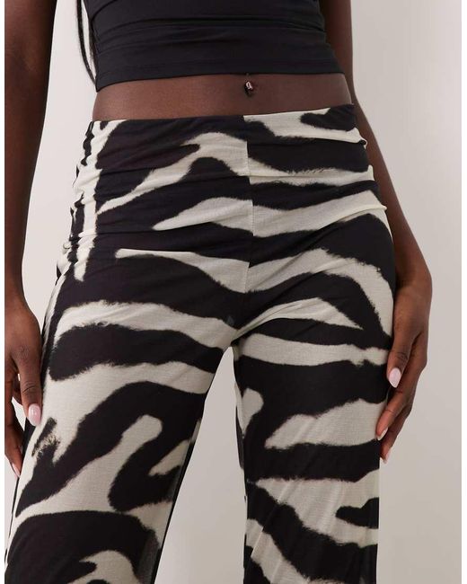 ASOS Multicolor Wide Leg Pants