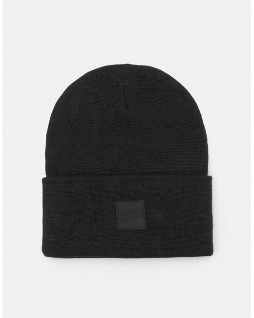 Pull&Bear – strickmütze in Gray für Herren