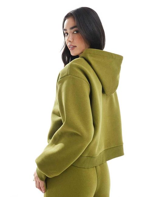 Miss Selfridge Green Oversized Hoodie Co Ord