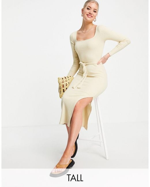 robe ecru manche longue