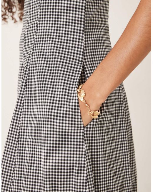 Abercrombie & Fitch Gray – fließendes midikleid