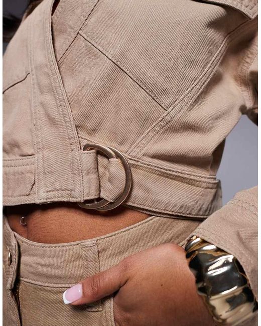 ASOS Asos X The Sourced Collection in het Gray