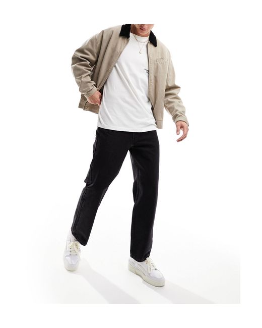 565 - jean droit ample style année 1997 Levi's pour homme en coloris White