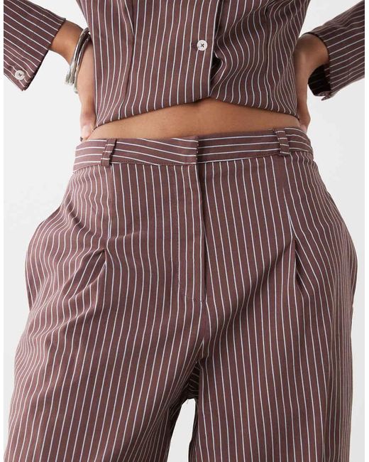 Reclaimed Vintage Multicolor Wide Leg Pants