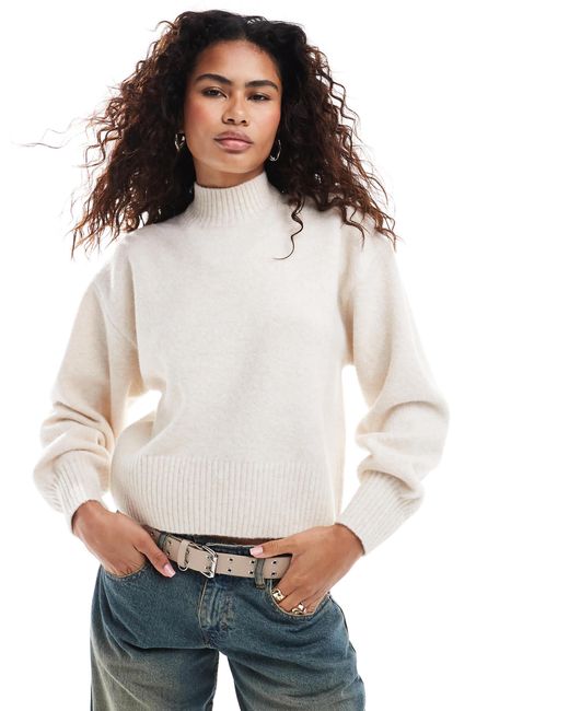 Monki Blue – strickpullover
