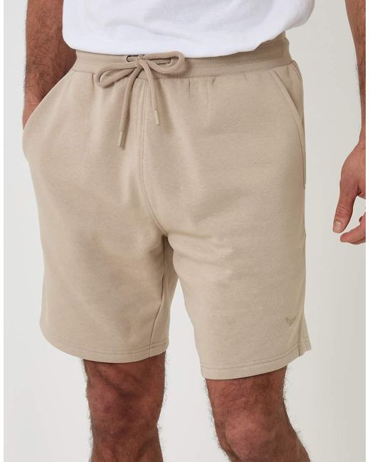 Threadbare White Sweat Shorts for men