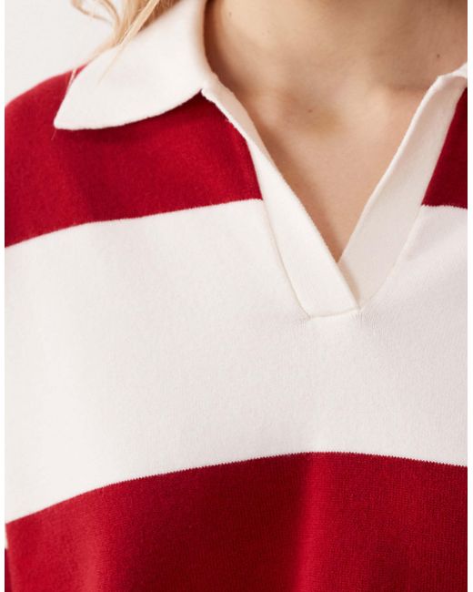 Mango Red – strickoberteil