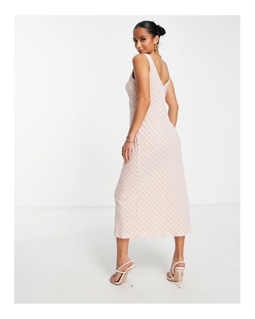 Flounce London Midi Cami Dress in 