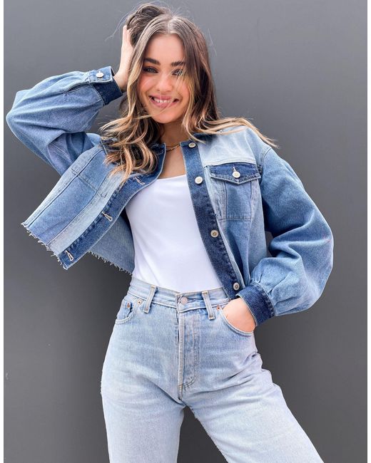 hollister jean jacket Big sale - OFF 65%