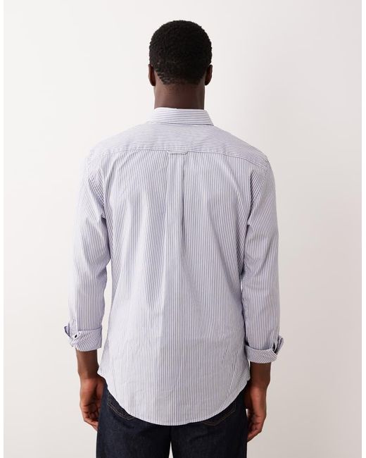 Camicia di Mango in Blue da Uomo