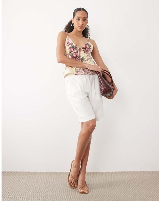 Abercrombie & Fitch Pink V-neck Cami Top