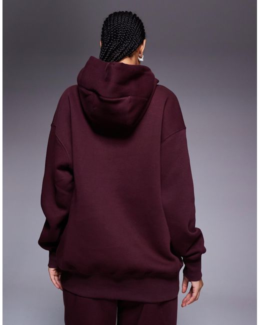 Nike Red – phoenix fleece – oversize-kapuzenpullover