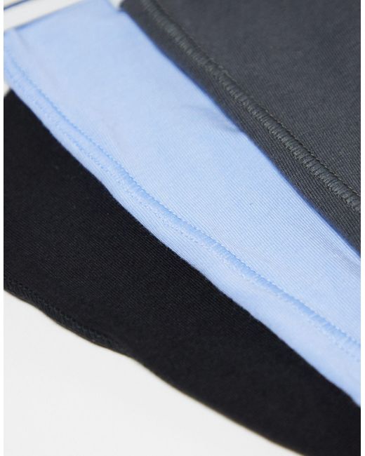 Tommy Hilfiger Tommy jeans – 2.0 essentials – 3er-pack trunks in White für Herren