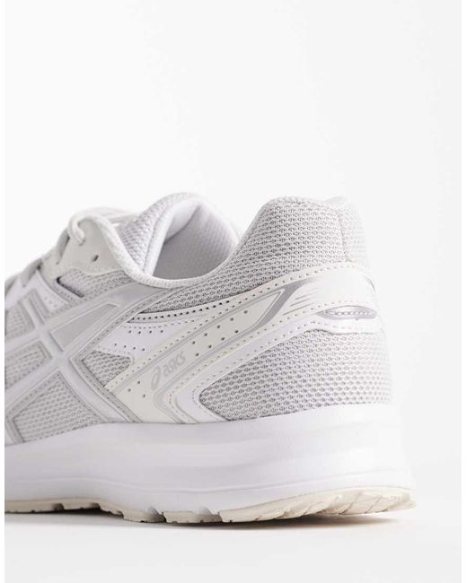 Asics White Jog 100s Trainers