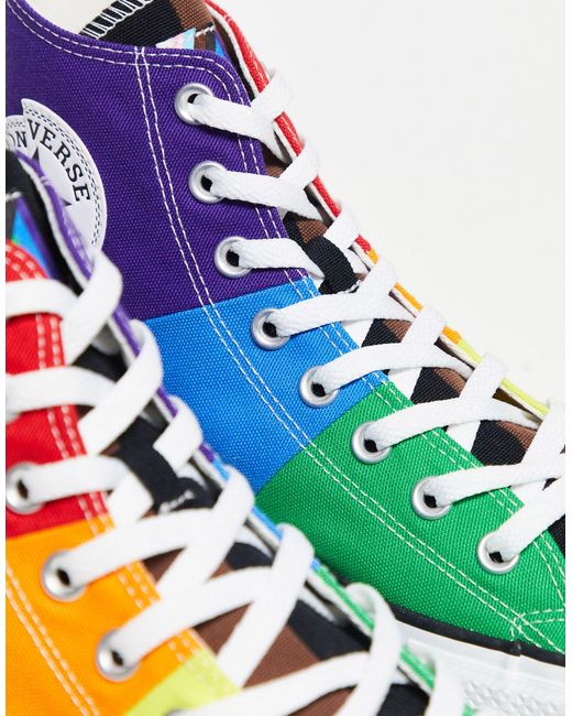 Converse Chuck Taylor - All Star Hi - Pride - Sneakers in het Blue