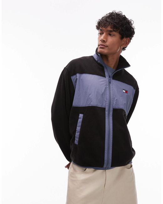 Tommy Hilfiger – jacke aus polarfleece in Blue für Herren