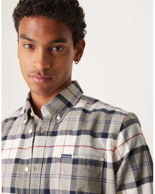 Barbour Natural Lewis Tailored Shirt for men