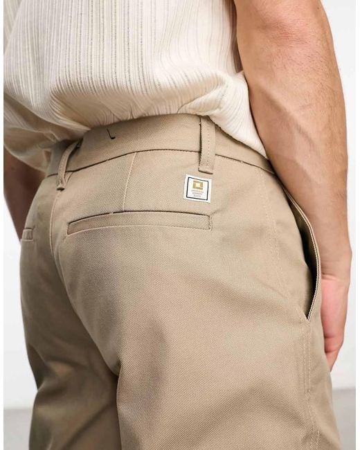 Only & Sons Natural Loose Fit Worker Chino for men