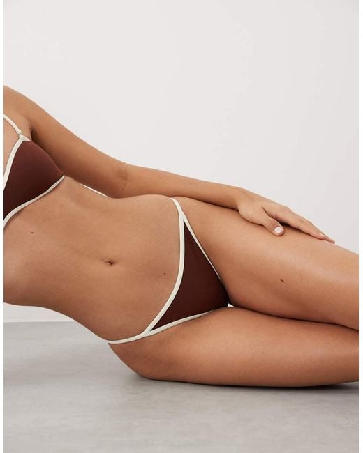Mango Brown Bikini Bottoms