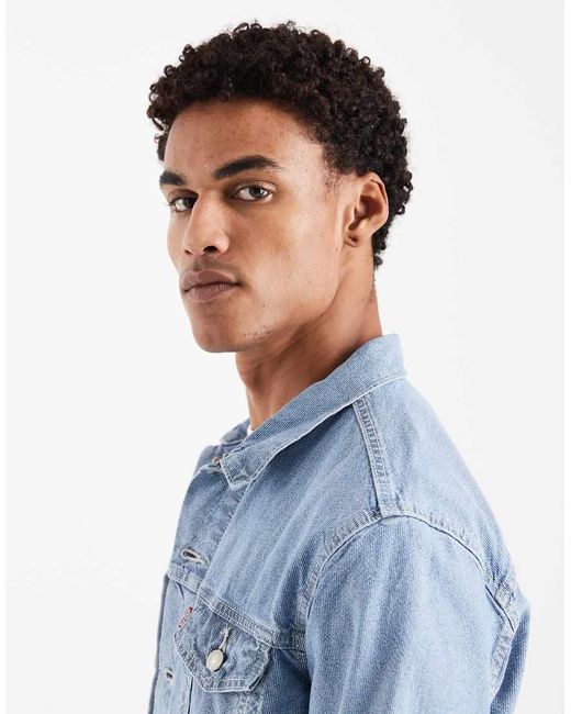 Levi's Blue The Denim Trucker Jacket for men