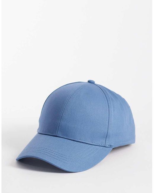 ASOS Blue Baseball Cap for men