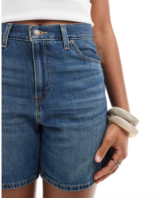 Levi's Blue – weite jeans-shorts
