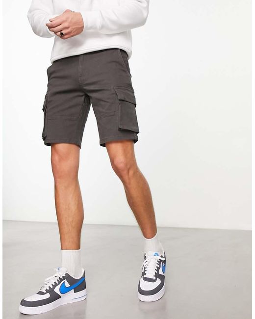 Only & Sons Cargoshort in het Black voor heren