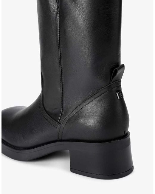 KG by Kurt Geiger Black Trident Low Ankle Boots