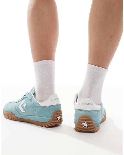 Converse Blue Run Star Trainers