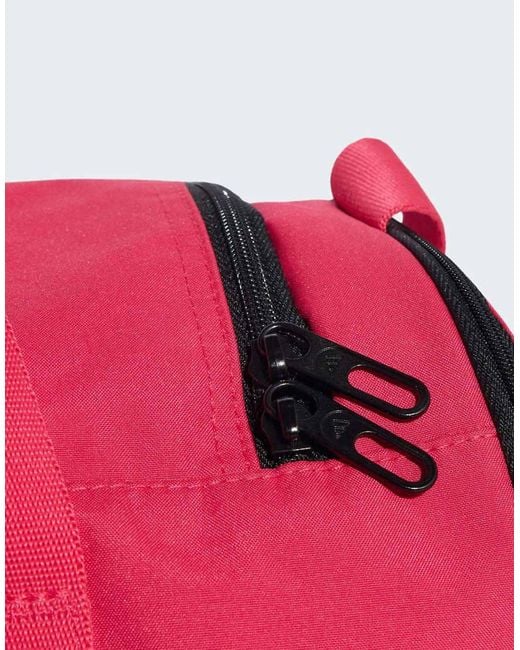 Adidas Originals Pink Linear Duffel Bag Small