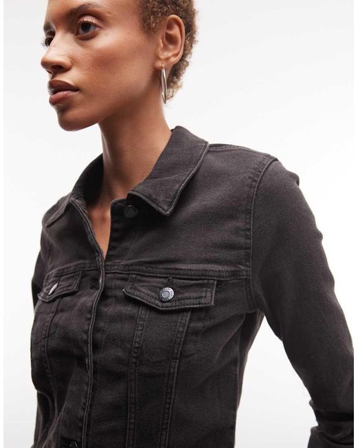 Noisy May Black Denim Jacket