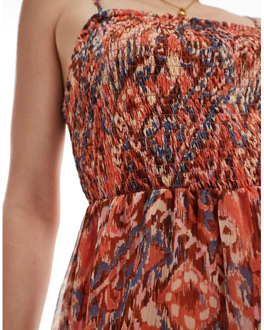 ONLY Red – camisole-maxikleid