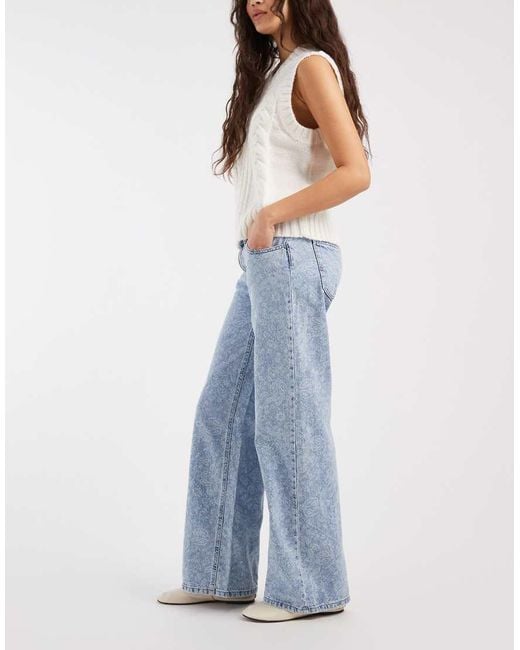 Mango Blue Teen Straight Jean