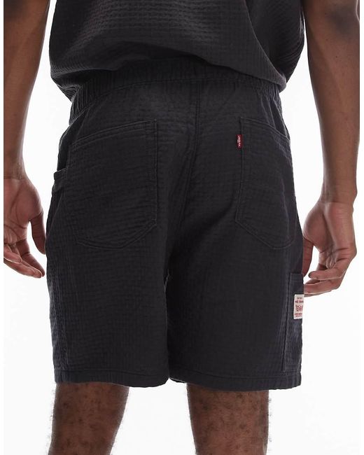 Levi's Blue Workwear Co-Ord Pull On Shorts for men