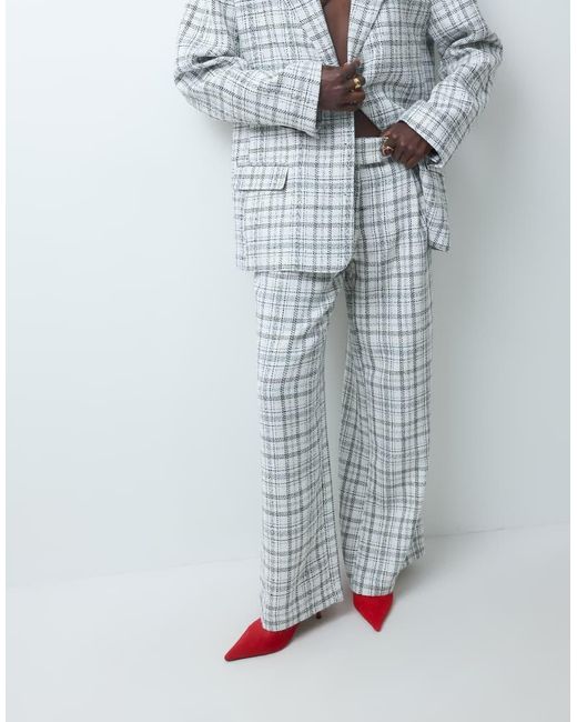 ASOS Blue Tailored Tapered Mensy Pants