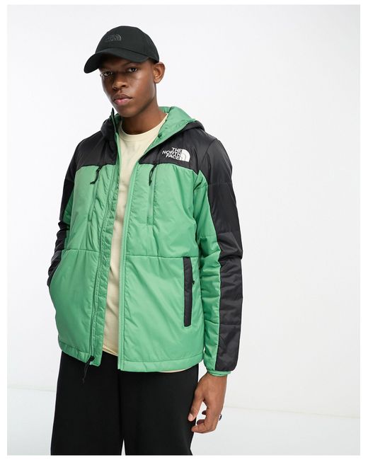 The North Face Himalayan Light Synthetic Hooded Jacket in Green