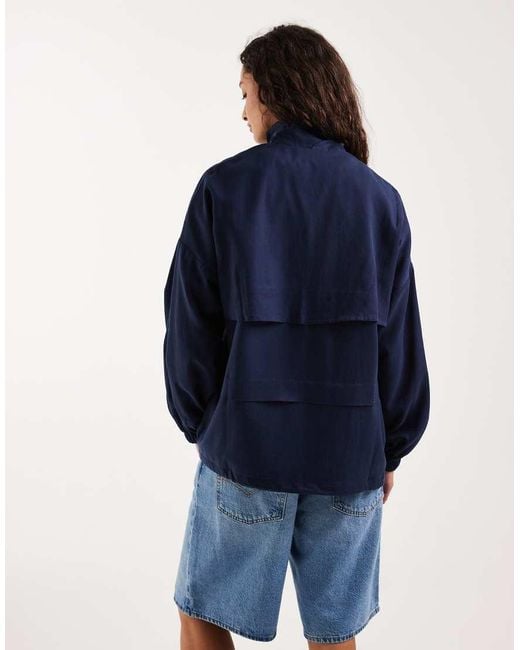 Lacoste Blue Showerproof Jacket