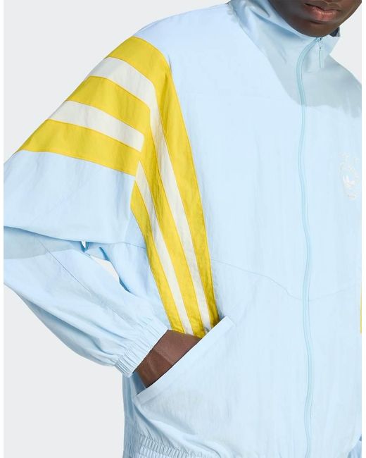 Adidas Originals Blue Originals Santiago Track Jacket for men