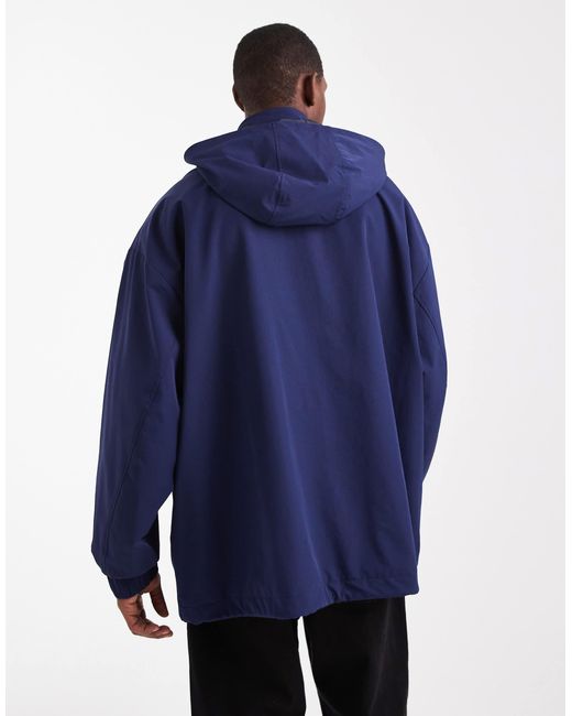 ASOS Blue Windbreaker Jacket for men