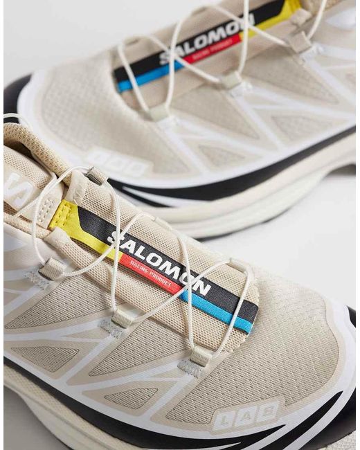 Salomon White Xt-6 Trainers